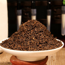 包邮 十年干仓储存 普洱茶熟茶06年特级细宫廷散茶小金芽500克49元