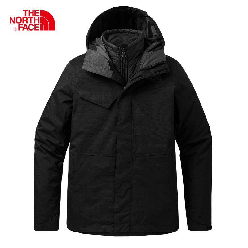 The NorthFace North Charge Coat Men's Three In One Cotton Inner Tank Warm Ski Coat | 2UC3