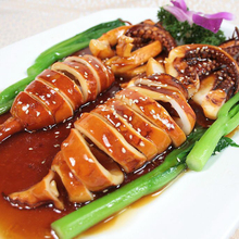 香辣鱿鱼海鲜特产麻辣即食肉类包装水产熟食125g/盒 8件包邮