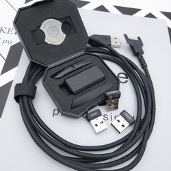 原装罗技G903/G703/G603/优联接收器按键侧键配重鼠标充电线配件