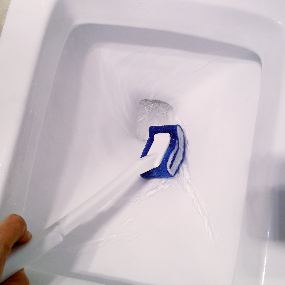 马桶刷   卫生间软毛洁厕刷长柄坐便器厕所刷子