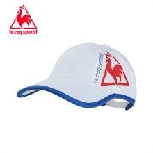 2764171 乐卡克法国公鸡胶印logo运动帽鸭舌帽男女CA 18春新品