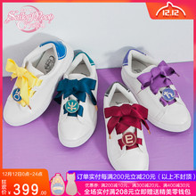 gift2018新款 潮流休闲鞋 grace 百搭美少女战士小白鞋 女式秋季韩版