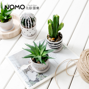 北欧国度仿真绿植盆栽