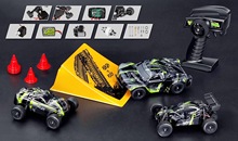 TORPEDO1/32电动遥控车buggy越野短卡蚊车秒杀HPI非LOSI京商田宫