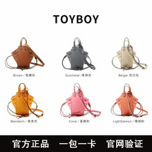 TOYBOY吊床包迷你牛皮抽绳桶包真皮mini手提单肩斜挎包女 官网正品