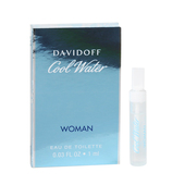 大卫杜夫 冷水女香1ML Davidoff Cool Water 纸板试管