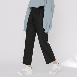 韩版个性字母图案休闲长裤