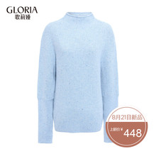 GLORIA/歌莉娅女装冬季新款蝙蝠袖羊绒毛衣17CK5J730图片