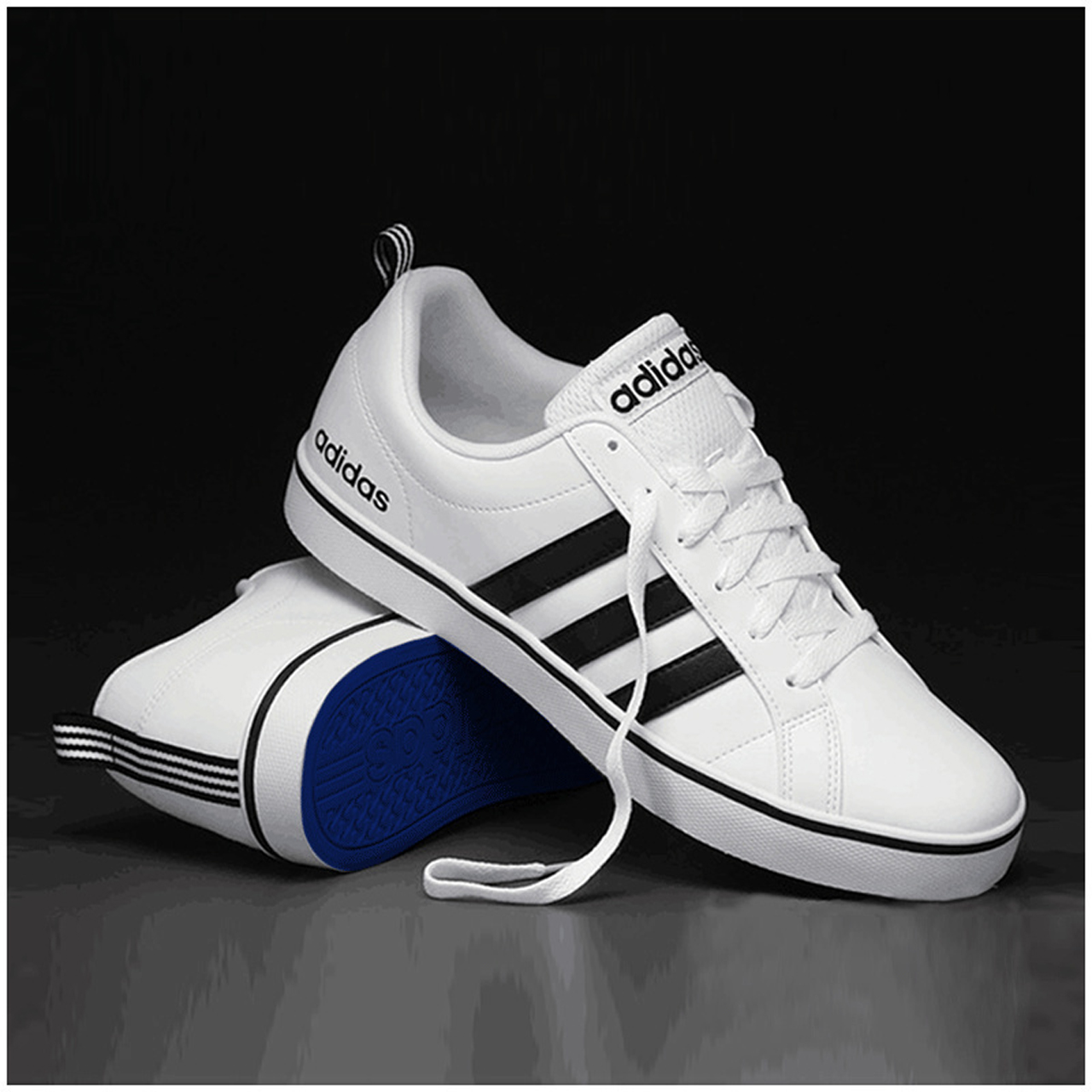 Adidas Men's Shoe Board Shoes 2019 Autumn Little White Shoes Sports Shoes Lightweight and Breathable Shoes Casual Shoes AW4594