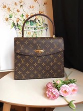 LV路易威登老花kelly手提包中古二手日本vintage女士包袋