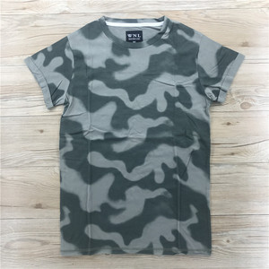 凡子尚品全棉福利印花工艺男士圆领短袖T恤