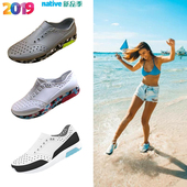 2019新款Native Shoes Lennox 正品洞洞鞋女鞋男鞋沙滩鞋时尚凉鞋