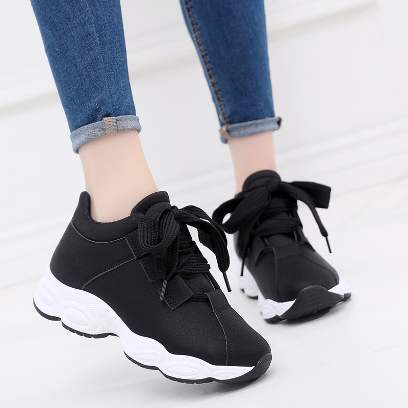 Jordan Official Website: Genuine Brand Breathable Versatile Sports Shoes for Women's Shoes 2019 Spring New Korean Thick Sole Learning Board Shoes