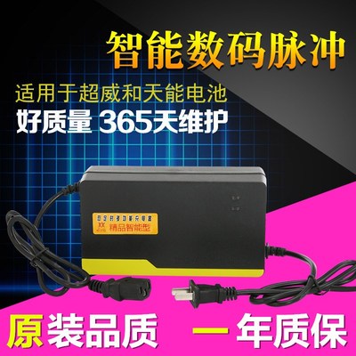 48V伏80V电瓶电瓶充电器电动车充电冲三孔蓄电瓶车用充电充电器