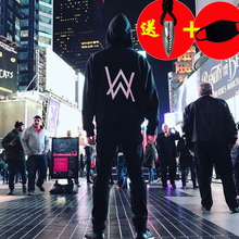 青少年拉链薄款 Walker卫衣faded同款 男卫衣套装 艾伦沃克Alan 新款