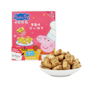 小猪佩奇注心饼干160g*2盒