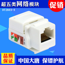 大唐保镖DT2803-5 大唐超五类网络模块 超5类信息模块 rj45