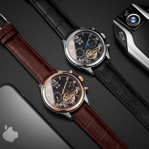 邦顿网红手表男士机械表全自动防水时尚潮正品