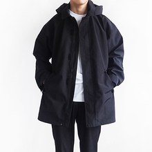 Hooded Windbreaker 复合科技感面料可拆卸机能连帽风衣