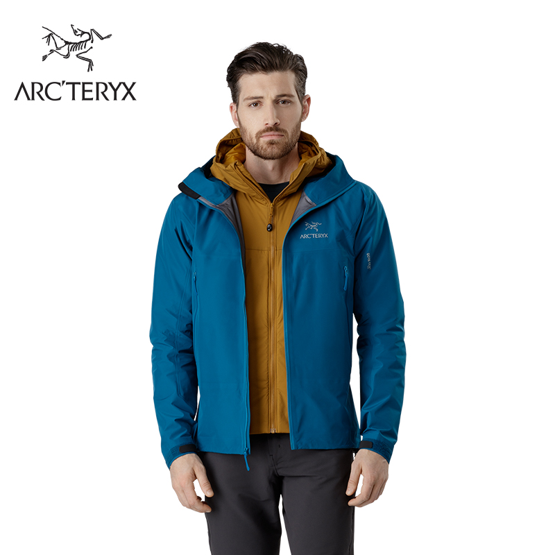 Arcteryx Archaeopteryx Men's Outdoor Sports Waterproof, Windproof, Breathable Single Layer Charge Coat Hard Shell Beta LT