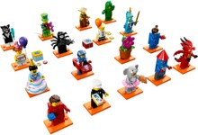 LEGO乐高71021第18季特别版40周年人仔抽抽乐儿童人偶积木 剪口袋