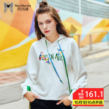 玛玛绨慵懒风pphome早秋卫衣女潮ins连帽韩版宽松2018新款长袖上图片