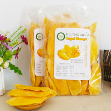 泰国清迈皇家皇冠牌进口芒果干500g/120果干果脯零食低糖无添加剂