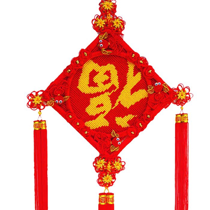 中国结挂件到福字新房客厅背景墙大号玄关壁挂