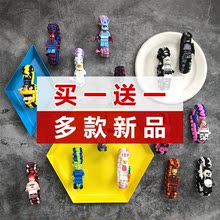 手绳学生情侣礼物个性 人仔男女手链 巴斯光年积木编织手环抖音正品