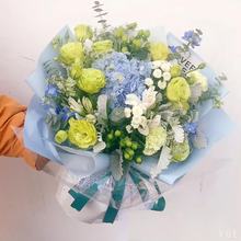自然风 上海北京鲜花速递同城自然风多肉玫瑰花束父亲节礼物