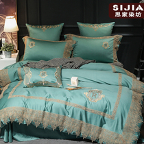 [床上用品]床上用品四件套全棉纯棉公主风床裙