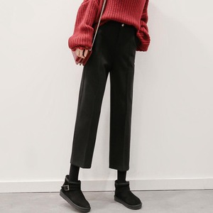 港味复古chic直筒裤子