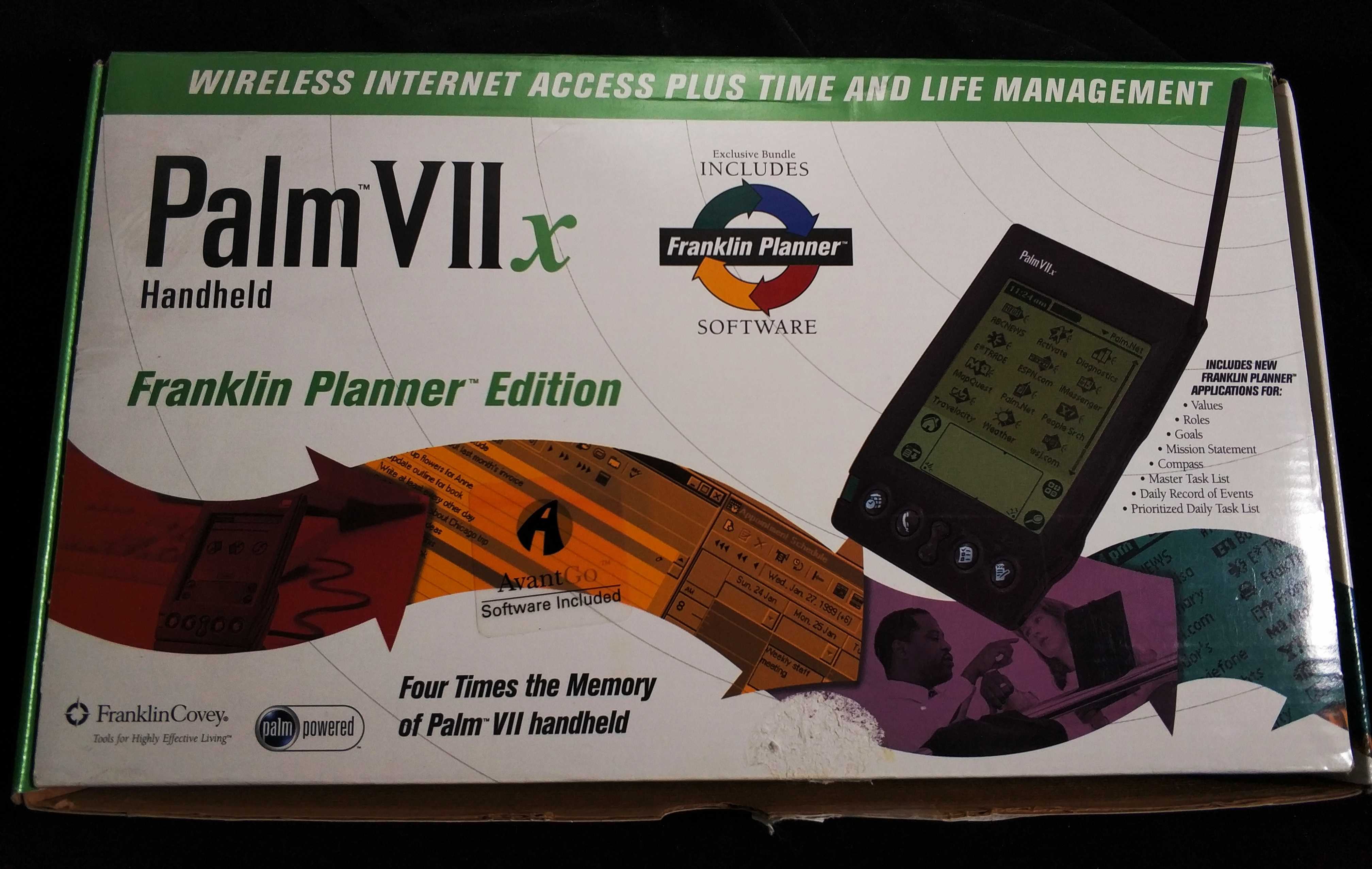 PDA版掌上电脑CoveyFranklinVIIxPalm全新全套