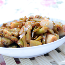 农家手工自制腌刀豆微咸微辣下饭菜咸菜腌菜500g安庆桐城特产