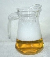 啤酒扎壶 无盖 1.3L 果汁壶 玻璃鸭嘴壶 酒吧KTV专用