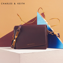 饰肩带单肩斜挎女包 80680599 小方包 金属装 CK2 CHARLES&KEITH