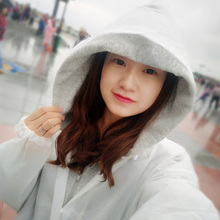 全身徒步男女通用便携式儿童户外一次性雨披加厚 雨衣外套旅游长款