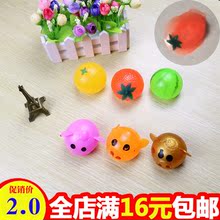 发泄水球摔不坏发泄水猪球发泄水果西红柿恶搞创意整蛊玩具摔不烂
