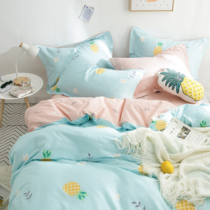 网红全棉小清新四件套