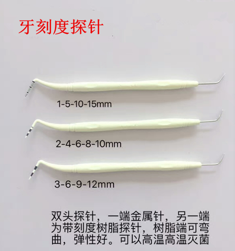 牙周探针刻度图片,表示,示意图(第19页)_大山谷图库