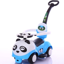 儿童手推扭扭车带音乐宝宝滑行溜溜车1-3岁小孩摇摆助步车玩具车
