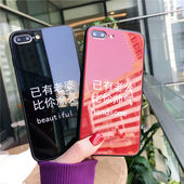 情侣苹果x手机壳钢化玻璃 i6sp防摔保护套8p外壳全包iphone7plus