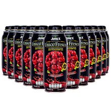 原装进口 Jumex果美乐 蔓越莓 轻断食500ml*12瓶装 新批次