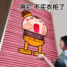 装衣服收纳箱布艺整理箱牛津布钢架衣物储物箱衣柜收纳盒可折叠袋