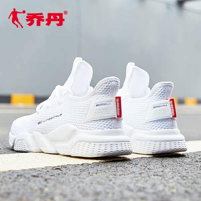 Jordan Sports Shoes Men's 2019 Summer Breathable Mesh Running Shoe Bridge Dan Genuine Men's Shoe Odor Resistant Summer Single Mesh Shoe