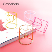 Gracebabi猫头蛋架彩妆蛋粉扑收纳美妆蛋架葫芦粉扑化妆收纳托架