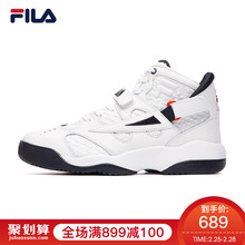FILA斐乐男篮球鞋 潮流休闲运动魔术贴LOGO休闲鞋 2019春季新品