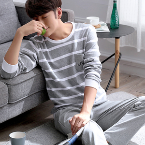 纯棉睡衣男家居服男士居家服