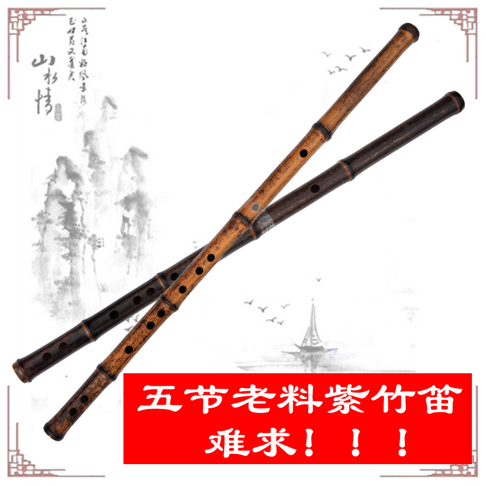 大人初学考级乐器竹笛管子先生专业笛子五节紫竹笛子演奏级横笛